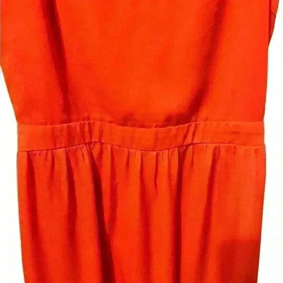 San Souci Reddish Orange Spaghetti Strap Maxi Dress (Size XS) Flowy Summer Style - Picture 3 of 11